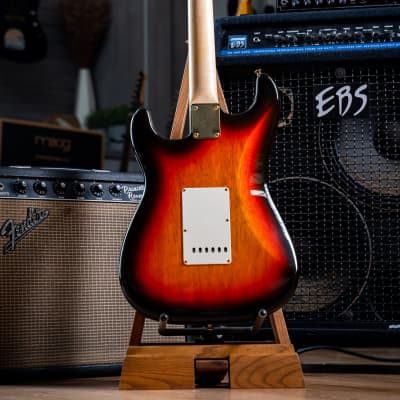 Fender Masterbuilt John Cruz '63 Stratocaster NOS Korina 2012 - sunburst image 6