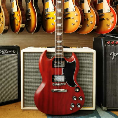 Epiphone 1961 Les Paul SG Standard 2023 - Aged Sixties Cherry image 1