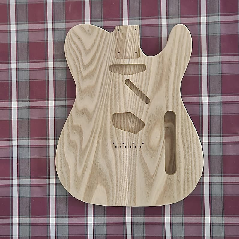 Woodtech Routing - 2 pc Catalpa Telecaster Body - Unfinished | Reverb