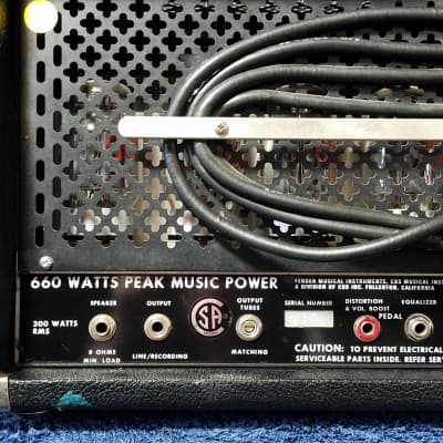 Fender  300 PS Bass Amp. 300 watts. image 8