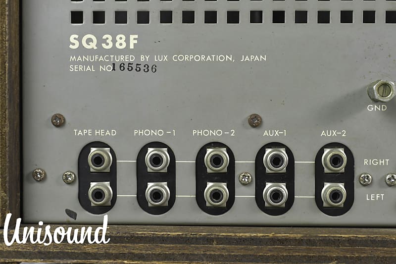 Luxman SQ38F Stereo Integrated Tube Amplifier in very good