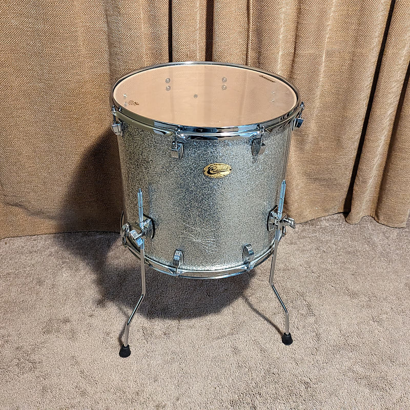 Ludwig Centennial Zep Maple 18 x 16 Floor Tom Silver Reverb