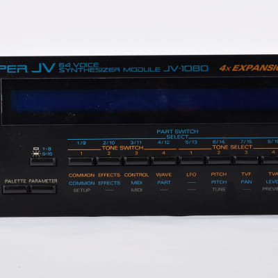 Roland Super JV-1080 64-VOICE Synthesizer Module w/4x Expansion Cards Made In Japan Used From Japan #AH59374 image 12