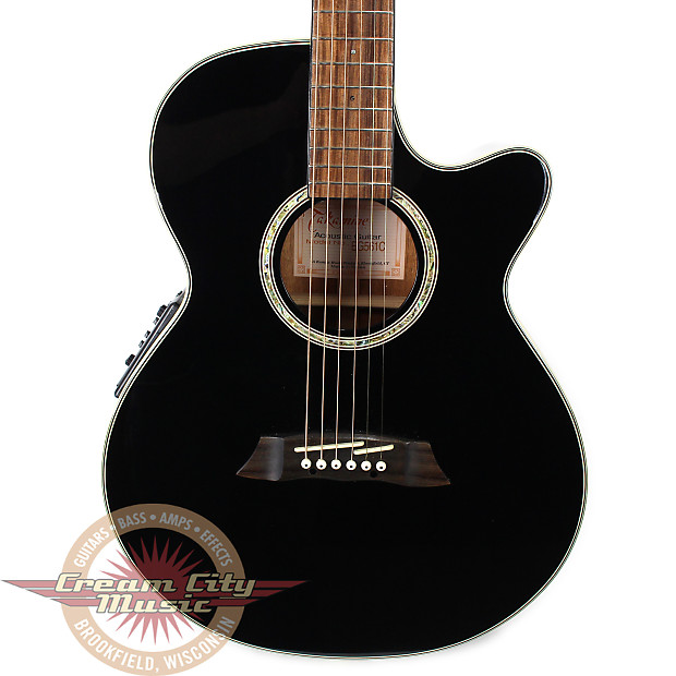 Used Takamine EG561C Acoustic Electric Guitar Black | Reverb