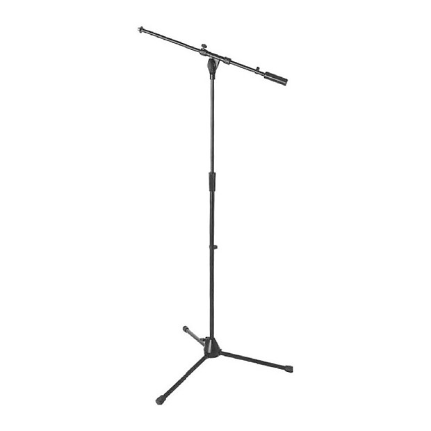 On-Stage MS9701TB+ Heavy-Duty Tele-Boom Telescoping Mic Stand image 1