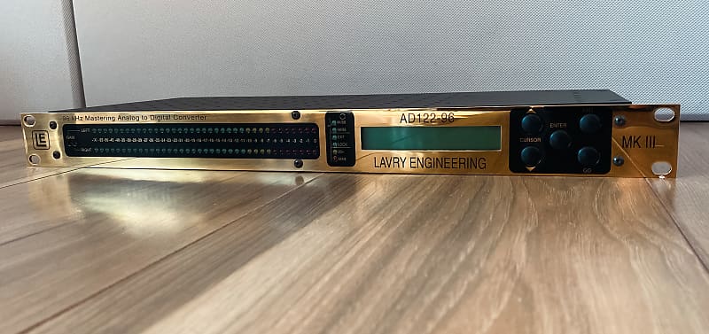 Lavry Gold AD122 96-MKIII - Professional Mastering 96 kHz Stereo A/D Converter image 1