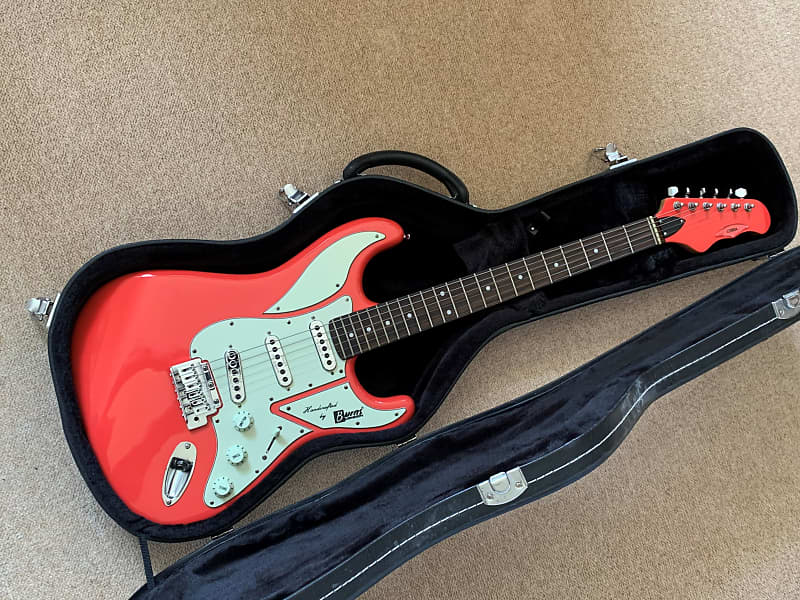 Burns Cobra Guitar in Guards Red | Reverb