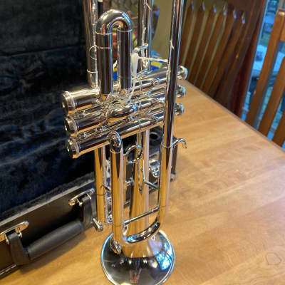 Getzen 590S-S Capris Series Bb Trumpet Silver-Plated #G69228 image 4