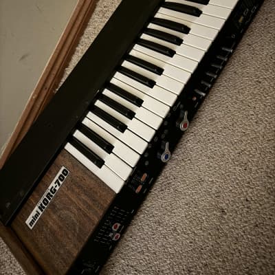 1975 Korg Mini-Korg 700 Vintage Analog Synthesizer Keyboard - Killer Analog Keyboard, Sounds Great!