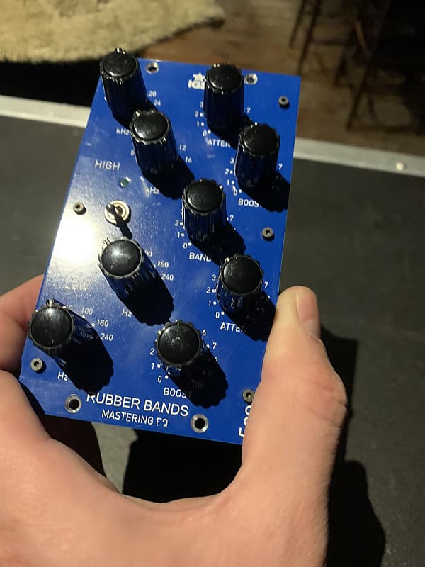 IGS Rubber bands mastering EQ 2020 Blue Reverb
