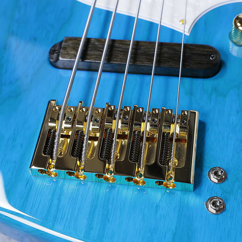 Xotic XJ-1T 5st Ash Super Light Aged - See-Through Blue/E