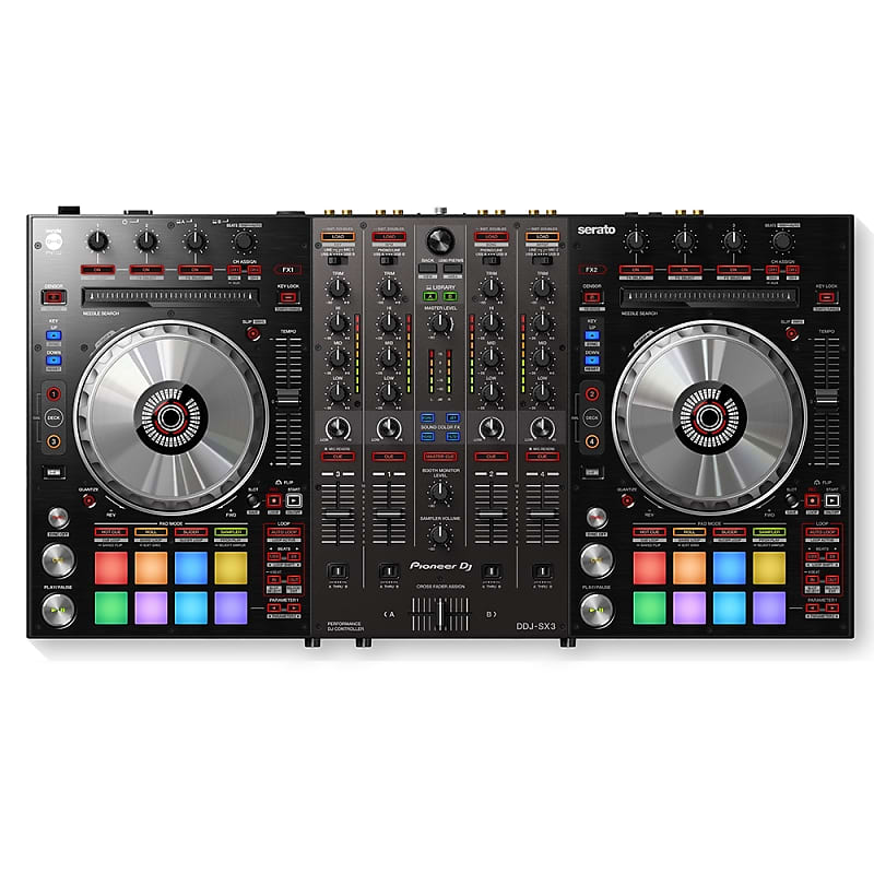 Pioneer DDJ-SX3 4-Channel Serato DJ Controller | Reverb