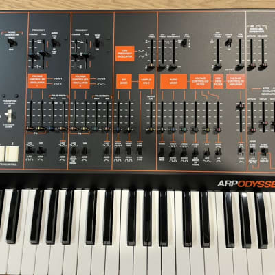 Korg ARP Odyssey FS Rev3 37-Key Duophonic Analog Synthesizer 2017 - Present - Black/Orange
