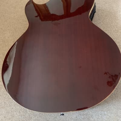Shelby Electro Acoustic Guitar Hidden Sound Holes Circa 1960s USA image 12