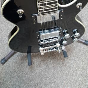 Hagstrom Tremar Swede 6-string electric guitar Black Gloss image 3