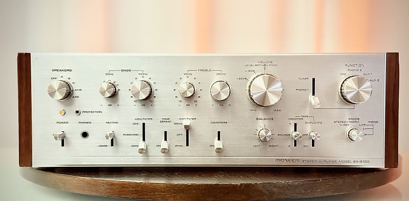 【￥100,000・1973年】 PIONEER　SA-910プリメインアンプ 100,000・1973年】 PIONEER SA-910プリメインアンプ 100,000・1973年