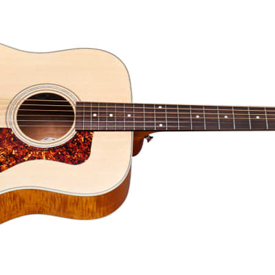 Guild Westerly Collection D-240E Limited Flamed Mahogany Natural, Brand New image 19