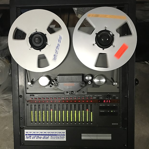 Fostex B-16 1980s Analog 16 Channel Reel To Reel 1/2 Tape Recorder