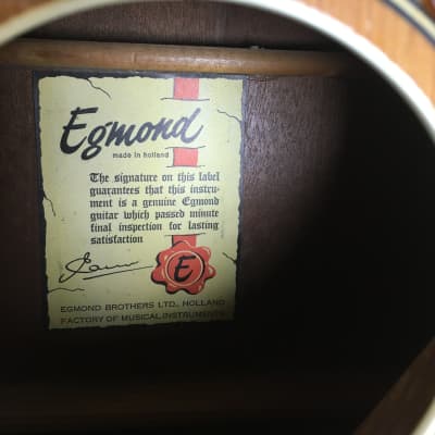 Egmond 12 String 1960-70 - Antik sunburst image 7