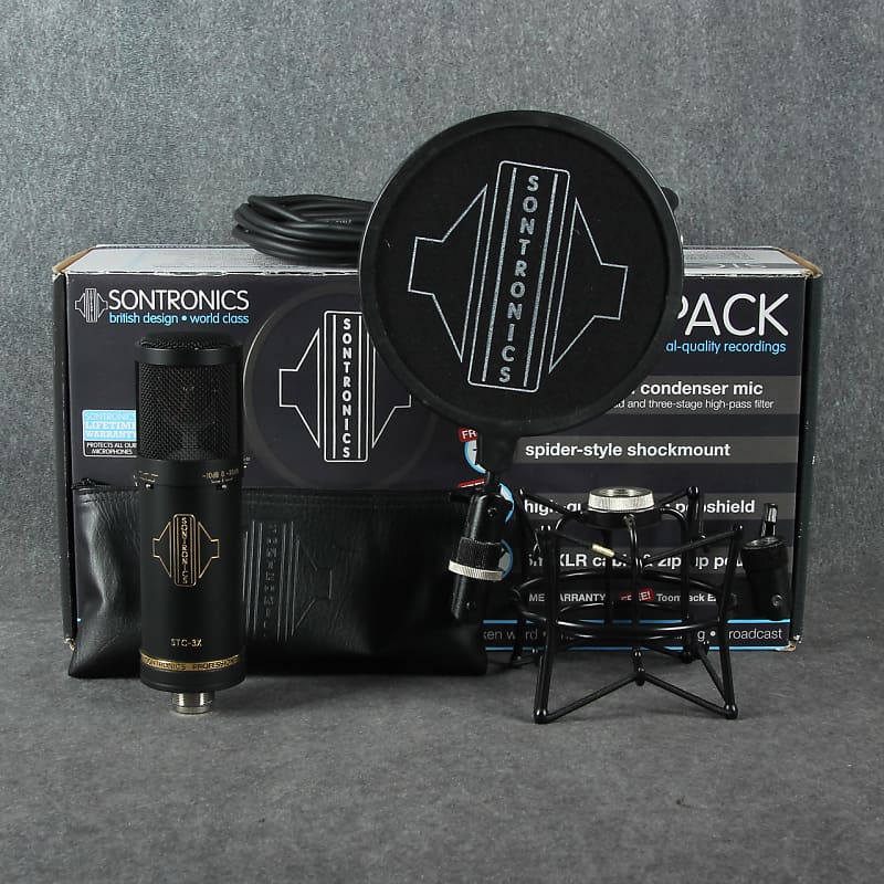 Sontronics STC3X Microphone Pack Boxed 2nd Hand Reverb
