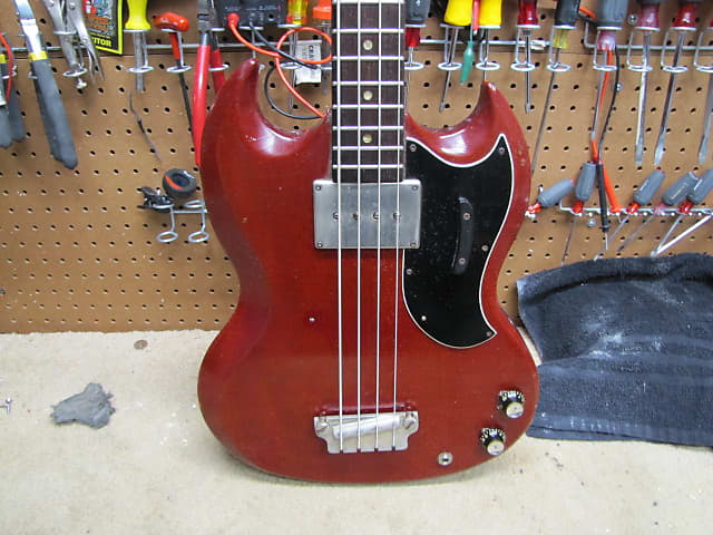 Gibson EB0 EB 0 1965 - Cherry, Kebo's Gold Certified Vintage Bass image 1