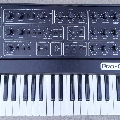 Sequential Circuits Pro-One -Turbo CPU/Midi - Techsmechs TM-2 keyboard - Pro-Serviced w/Restoration