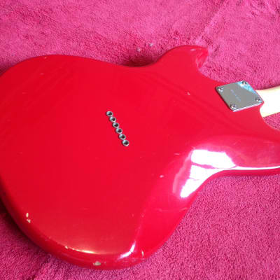 Vintage MIJ Matsumoku Sewia Rockman Series Red Duo Sonic Type Guitar (Ibanez Plant) image 8