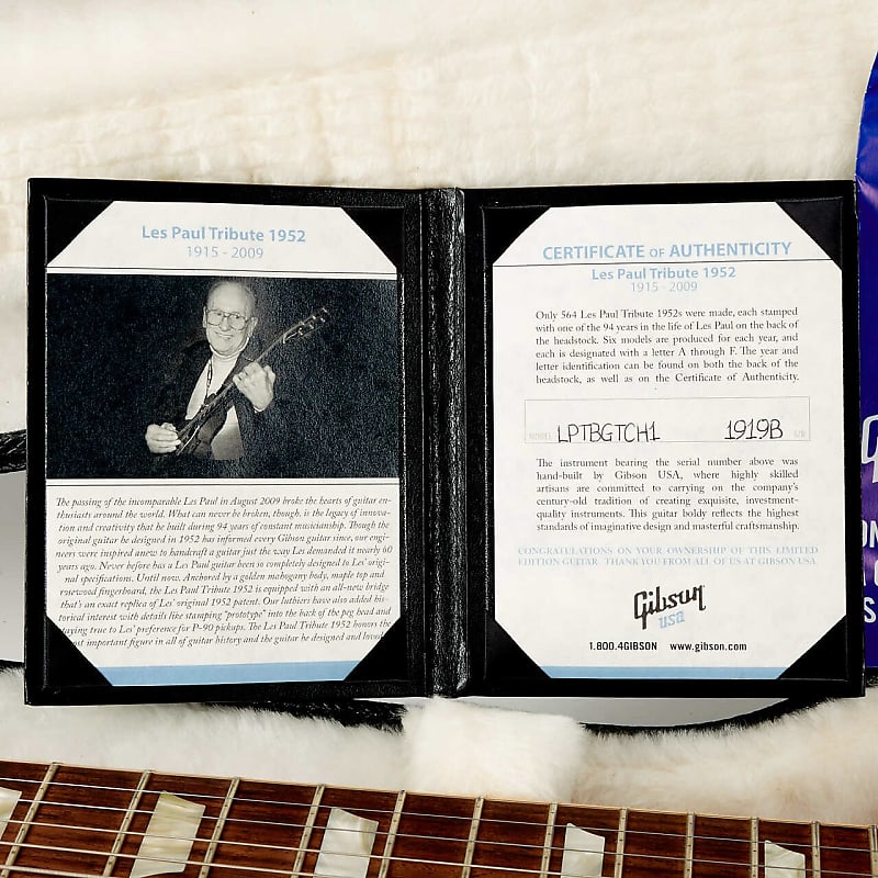 Gibson Les Paul '52 Tribute Prototype 2009 image 7
