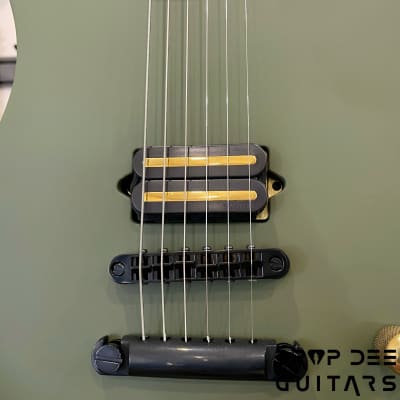 Jackson USA Custom Shop SL1H Soloist Electric Guitar w/ Case-Olive Drab Green image 6