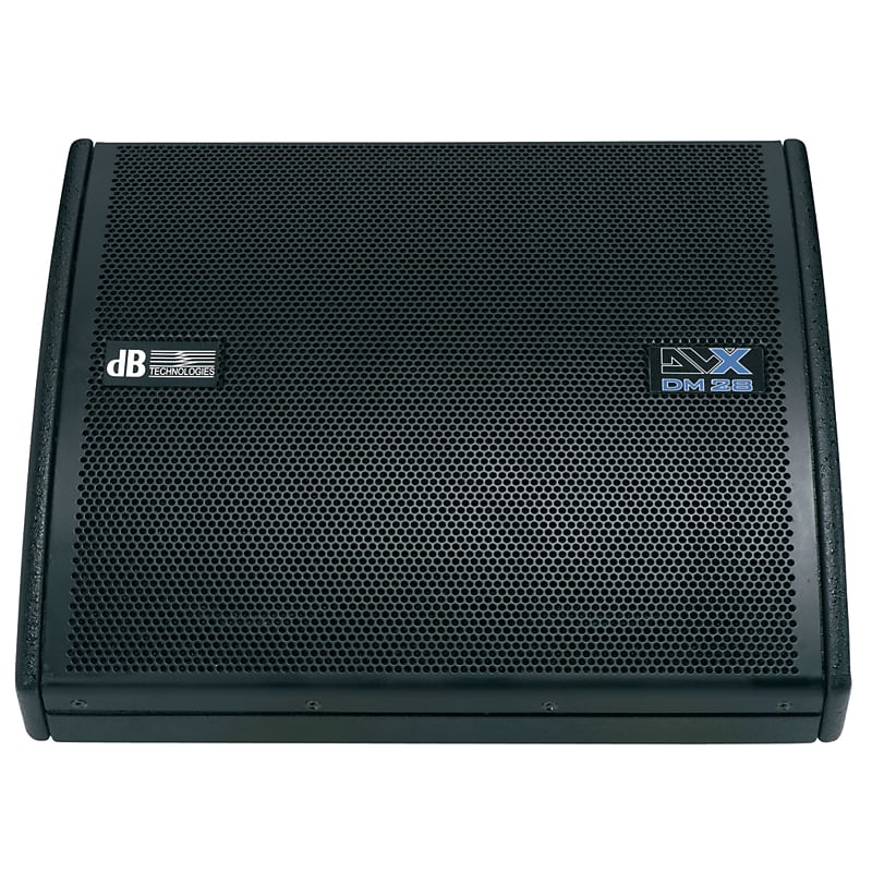 dB Technologies DVX DM28 DigitalBiAmp Monitor 750W RMS Reverb