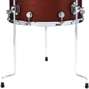 DW Performance Series Floor Tom - 16 x 18 inch - Tobacco Stain image 7