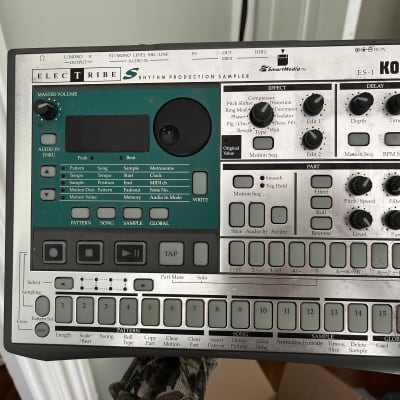 Korg Electribe-S ES-1 Rhythm Production Sampler 2000s - Silver