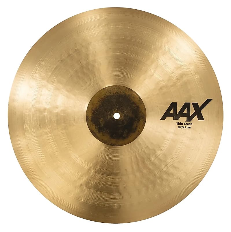 Sabian 18" AAX Thin Crash Cymbal image 1