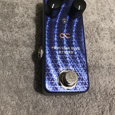 One Control Prussian Blue Reverb As New Mint - Cobalt for sale