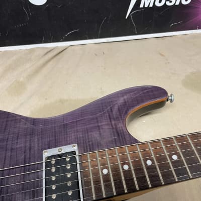 Ibanez SA Series SA220FM TP sa220 Guitar MIK Korea 2005 Transparent Purple image 4