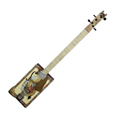 Miku Cigar Box Guitar - Electrosplendid 4 image 10