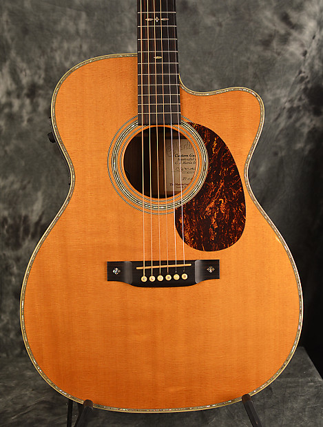 Martin Custom Rosewood OOO OM 16 w 42 Style Pearl Inlay 2002 Natural Gloss 37 of 200 made w Case