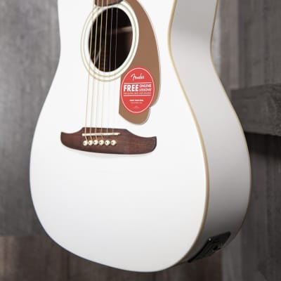 Fender Malibu Player, Walnut Fingerboard, Arctic Gold Acoustic Guitar 0970722080 image 3
