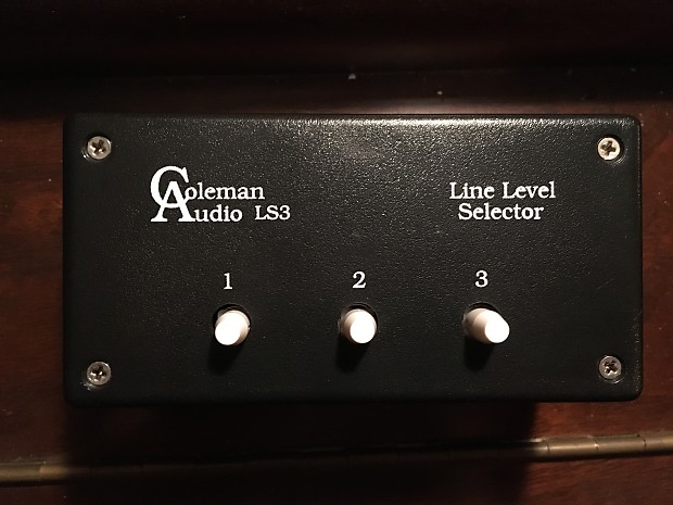 Coleman Audio LS3 Line Level Selector image 1