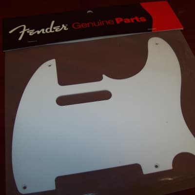 Fender Vintage Tele 5-Hole Pickguard, - WHITE, 005-1514-049 image 1
