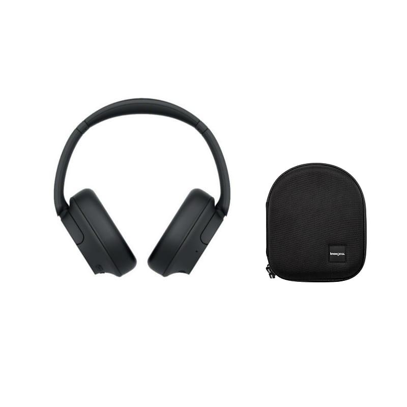 Sony Wireless Over The Ear Noise Canceling Headphones with Protective Case