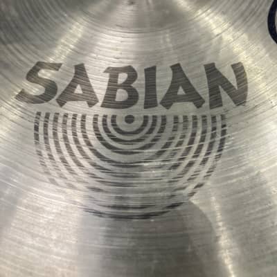 Sabian Carmine Appice, 12" Carmine Appice Signature Series Chinese Cymbal C, Bent (#4) Autographed!! - Natural image 4