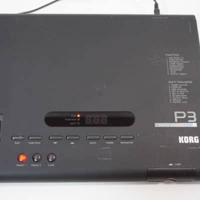 KORG P3 PIANO MODULE 80's Piano MIDI Sound Module w/ 100-240V | Reverb