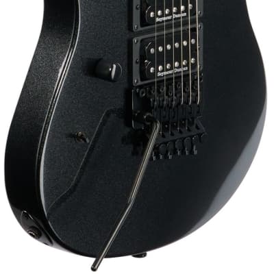 Kramer Nightswan Electric Guitar,  Left-Handed, Jet Black Metallic image 8