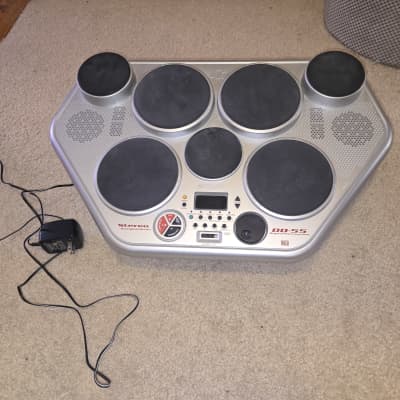 Yamaha DD-55 7-Pad Tabletop Electronic Drum Set Mid 2000s - Silver