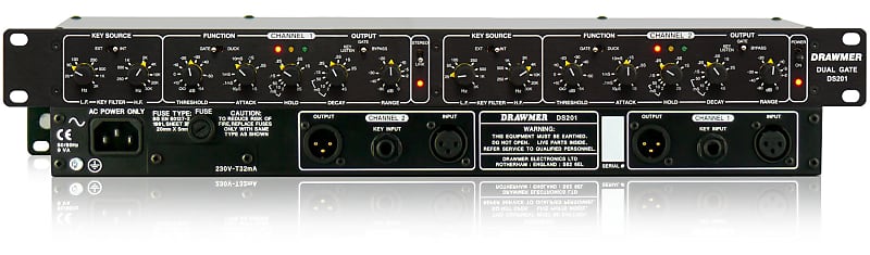 Drawmer DS201 Dual Noise Gate | Reverb Drawmer DS201 Dual Noise Gate | Reverb