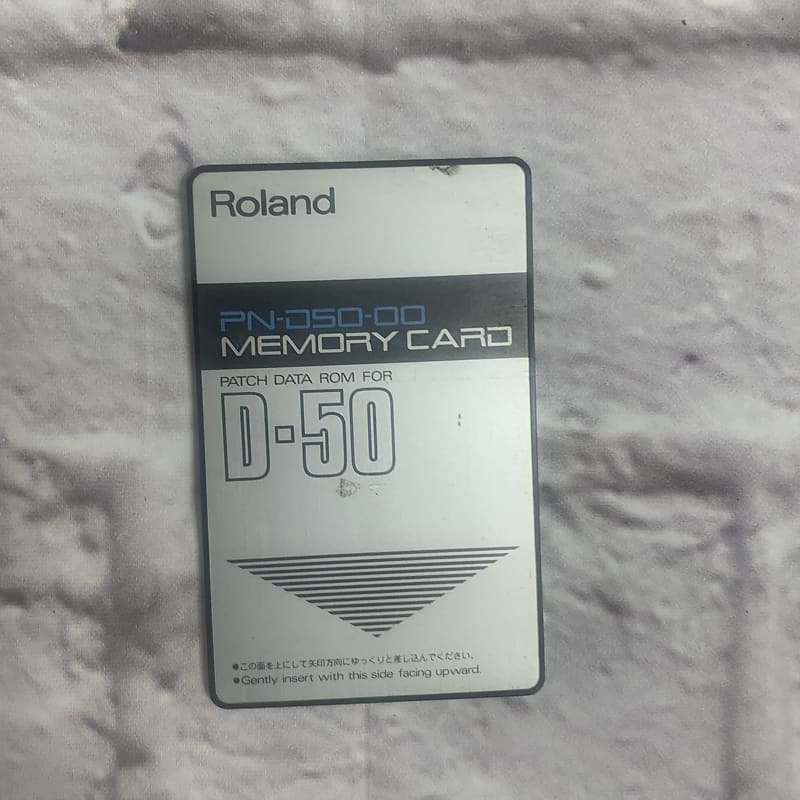 Roland D-50 PN-D50-00 Memory Card image 1