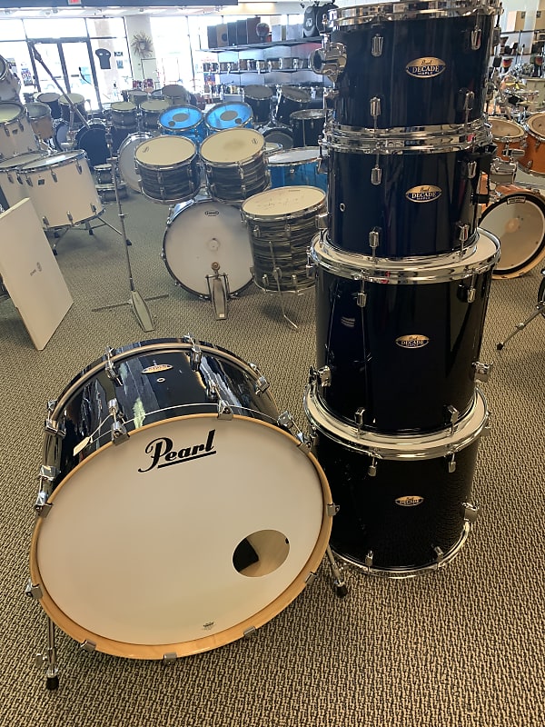 Pearl DMP925SP/C Decade Maple 5-Piece Drum Set - Kobalt Blue Fade