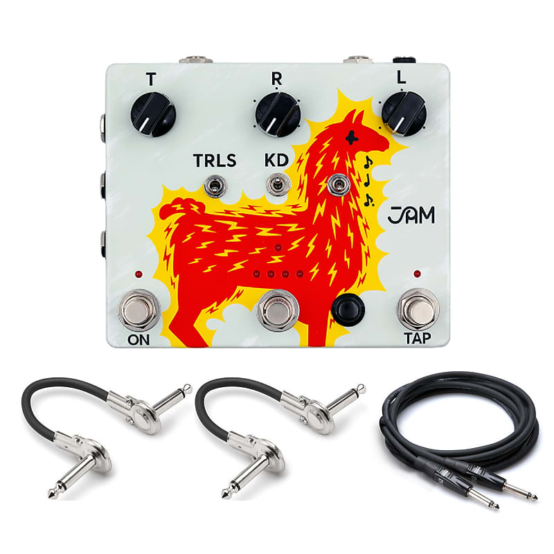 New JAM Pedals Delay Llama Xtreme Analog Delay Guitar Effects Pedal image 1