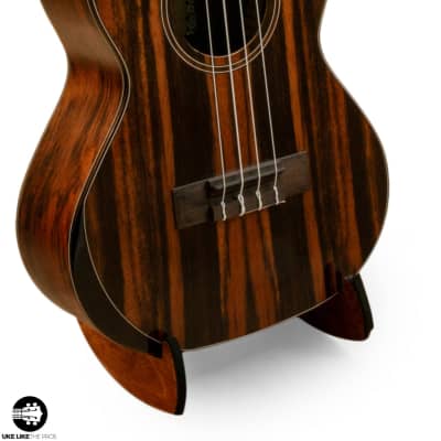 Kala KA-PX-EBY-T Premier Exotic Ebony Tenor Ukulele 